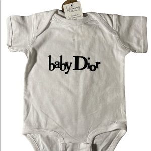 Baby Dior onsie 12 months